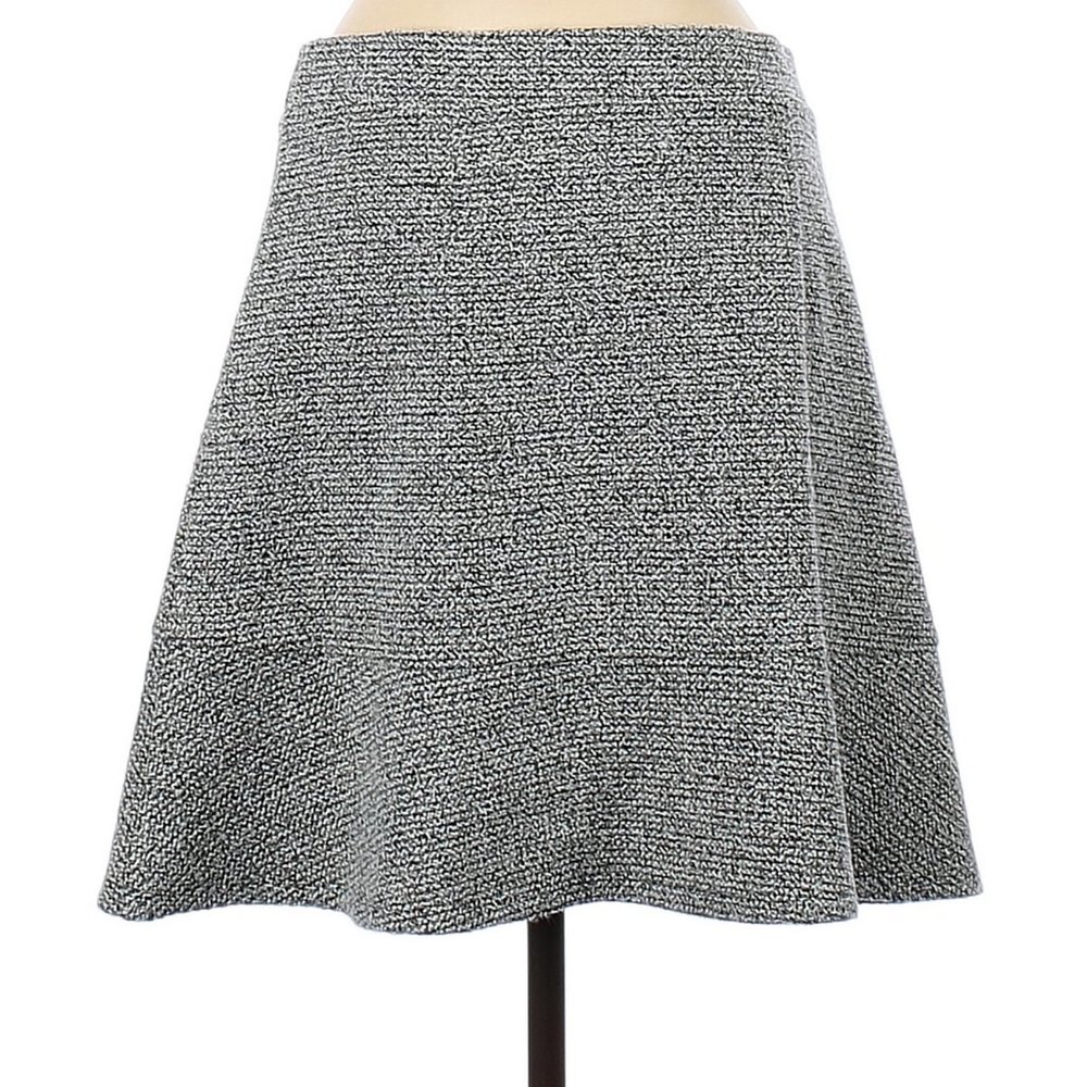 Ann Taylor Loft Gray A-Line Skirt